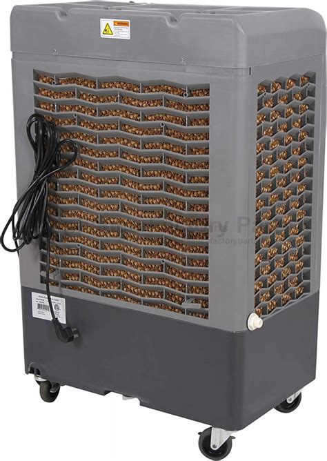Hessaire MC37M Indoor or Outdoor Portable Oscillating Evaporative Swamp Air Cooler for 950 Square Feet of Space with Water Reservoir. . Hessaire mc37m manual